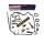 Vergaser-Rep-Satz YAM  TRX850, TDM850 Bj. 96-98