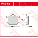 Bremsklötze TRW MCB062 oder SBS 508HF