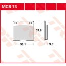 Bremsklötze TRW MCB073 oder SBS 512HF
