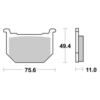Bremsklötze KSK (MCB 509); SP