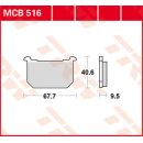 Bremsklötze TRW MCB516 oder SBS 540HF