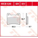 Bremsklötze TRW MCB530 oder SBS 555HF