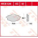 Bremsklötze TRW MCB539 oder SBS 575HF