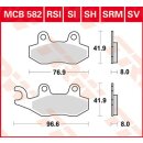 Bremsklötze TRW MCB582 oder SBS 611HF
