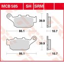 Bremsklötze TRW MCB585 oder SBS 614HF