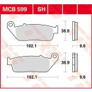 Bremsklötze TRW MCB599 oder SBS 630HF