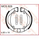 Bremsbacken TRW MCS828; 80x18 mm