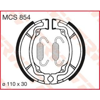 Bremsbacken TRW MCS854; 110x30 mm