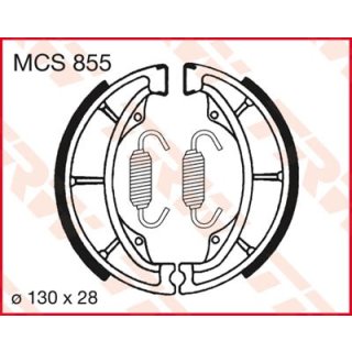 Bremsbacken TRW MCS855; 130x28 mm