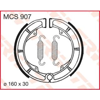 Bremsbacken TRW MCS907; 160x30 mm