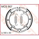 Bremsbacken TRW MCS907; 160x30 mm