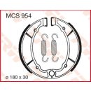 Bremsbacken TRW MCS954 oder SBS 2064; 180x30 mm