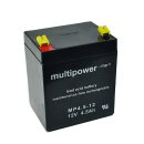 Batterie MP4,5-12, 12 Volt 4,5 Ah; MULTIPOWER
