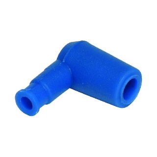 Silikon-Kerzenstecker, blau; ARIETE