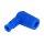 Silikon-Kerzenstecker, blau; ARIETE