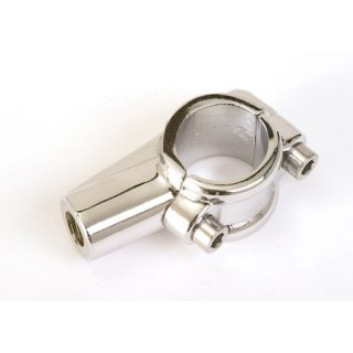 Spiegelschelle, Chrom; M10x1,25 Rechtsgewinde