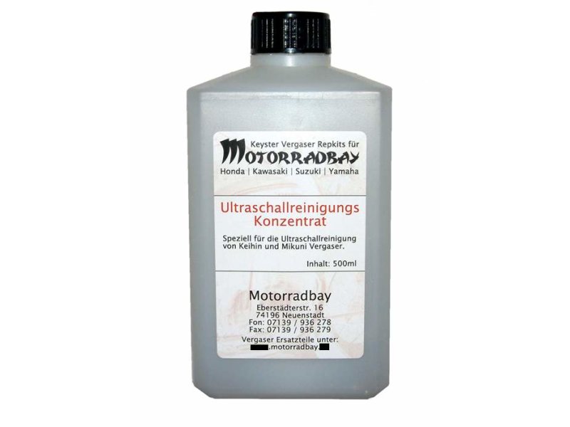 Ultraschall-Reinigungskonzentrat; 500 ml - WÖMBI - Motorradteile