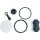 Bremssattel-Dichtsatz HON CBR600F, CBR900RR, NTV650 u.a., hinten