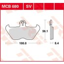 Bremsklötze TRW MCB680 oder SBS 703HF