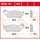 Bremsklötze TRW MCB707 oder SBS 742HF