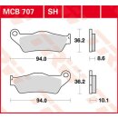 Bremsklötze TRW MCB707 oder SBS 742HF