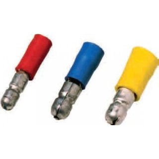 Rundstecker 1,5 bis 2,5 mm², blau isoliert