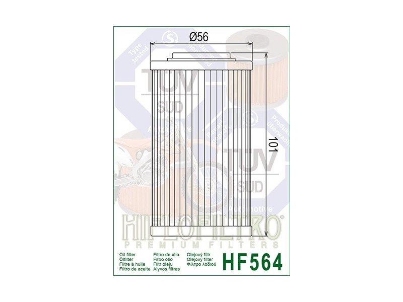 Ölfilter Hiflo HF564