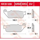 Bremsklötze TRW MCB598 oder SBS 627HF