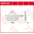 Bremsklötze TRW MCB550 oder SBS 581HF