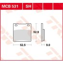Bremsklötze TRW MCB531 oder SBS 556HF