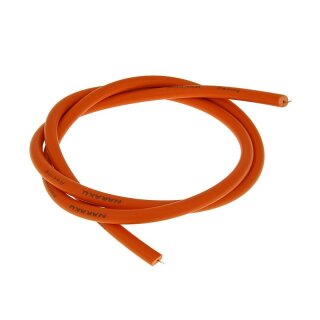 Zündkabel PVC orange, 7mm, 1 Meter