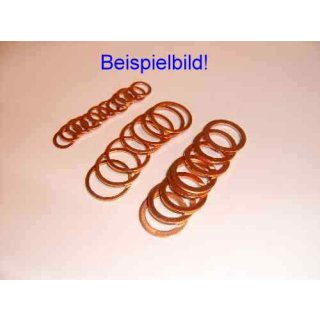 Kupferdichtringe 10x15x1; 10er-Pack