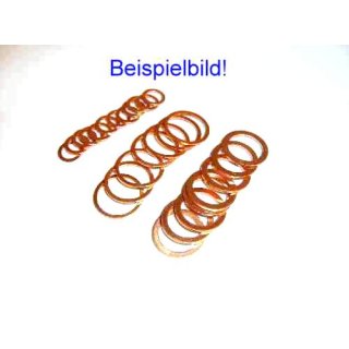 Kupferdichtringe 15x19x1,5; 10er-Pack