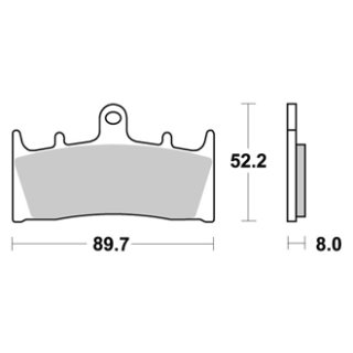 Bremsklötze AP RACING LMP286SF (MCB 659 SV)