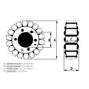 Stator Lichtmaschine HON CBR900RR, 93-95