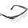 Schutzbrille mit verstellbarem Bügel, transparent