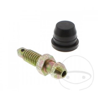Brems-Entlüftungsschraube  M6x1,0 mit Kappe