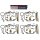 Vergaser-Rep-Satz SUZ  GSX-R750 GR7AB, Bj. 90-91; KEYSTER