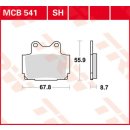 Bremsklötze TRW MCB541 oder SBS 570HF