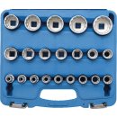 Steckschlüssel-Einsatz-Satz 12-kant 1/2", 8-36...