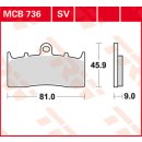 Bremsklötze TRW MCB736 oder SBS 778HF