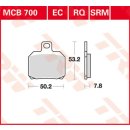 Bremsklötze TRW MCB700 oder SBS 730HF