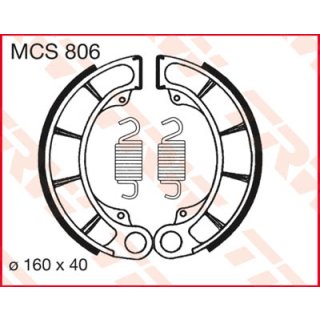 Bremsbacken TRW MCS806; 160x40 mm