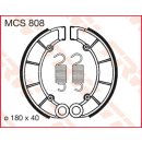 Bremsbacken TRW MCS808; 180x40 mm mit Federn