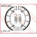 Bremsbacken TRW MCS822; 180x35 mm