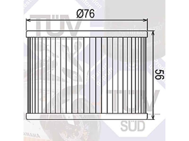 Ölfilter HIFLO HF192 für Triumph OIL FILTER HIFLO Triumph Ölfilter HIFLO HF192 für Triumph OIL FILTER HIFLO Triumph