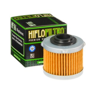 Ölfilter HIFLO HF186, APRILIA Scarabeo 125/200
