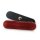 Reflektor/Rückstrahler rot, abgerundet 96x24mm, Schraube M5