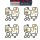 Vergaser-Rep-Satz KAW ZX-6R, ZX636A, Bj. 02