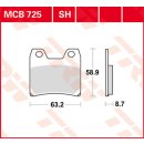 Bremsklötze TRW MCB725 oder SBS 770HF